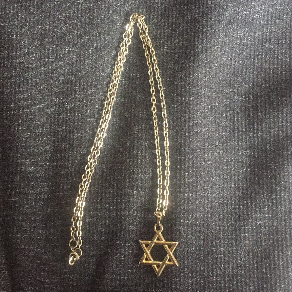 Star of David necklace